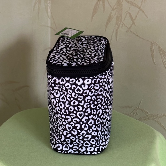 KATE SPADE LEOPARD HEART LUNCH TOTE BAG:NWT LEOPARD HEART - Picture 8 of 13